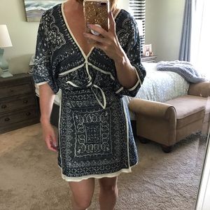 New Romantics knee length casual dress